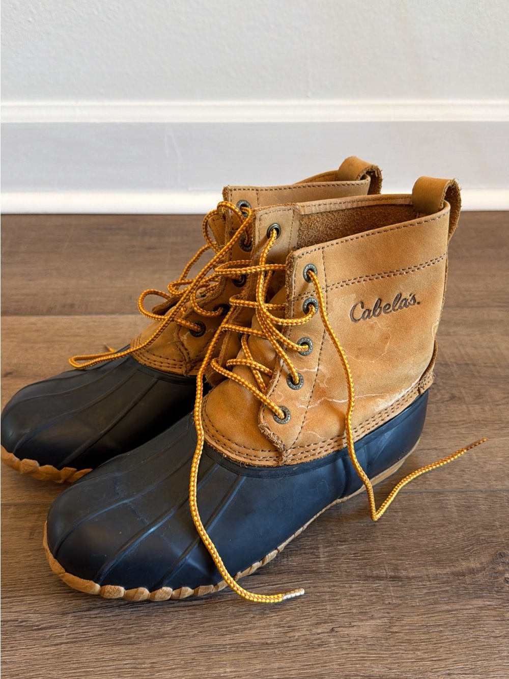 Cabela's Brown & Black Women's Insulated Duck Boots